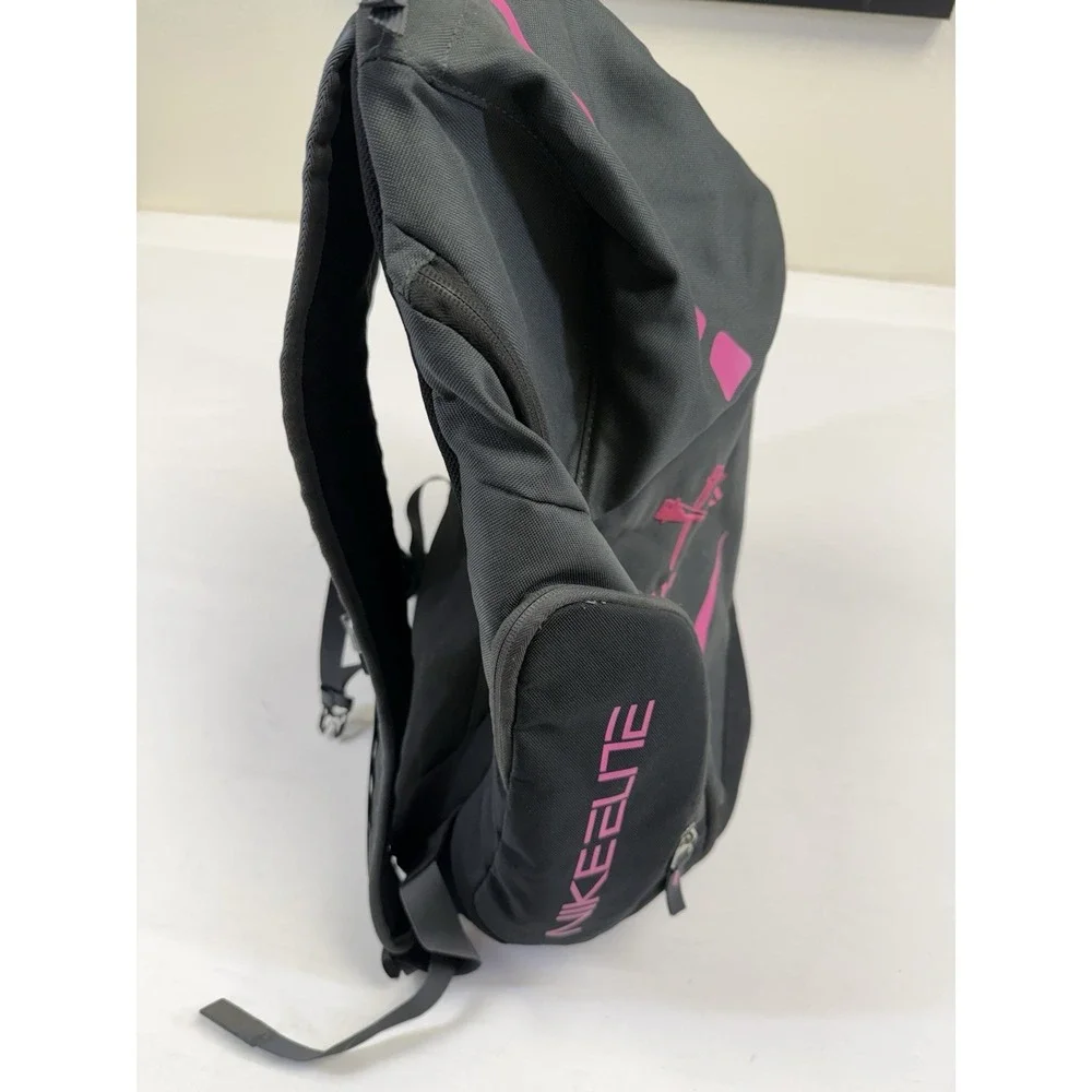 Nike‎ Elite Basketball Backpack Black Pink Edition Large Gym Bag
